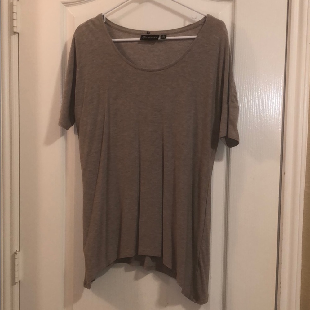 Tan blouse